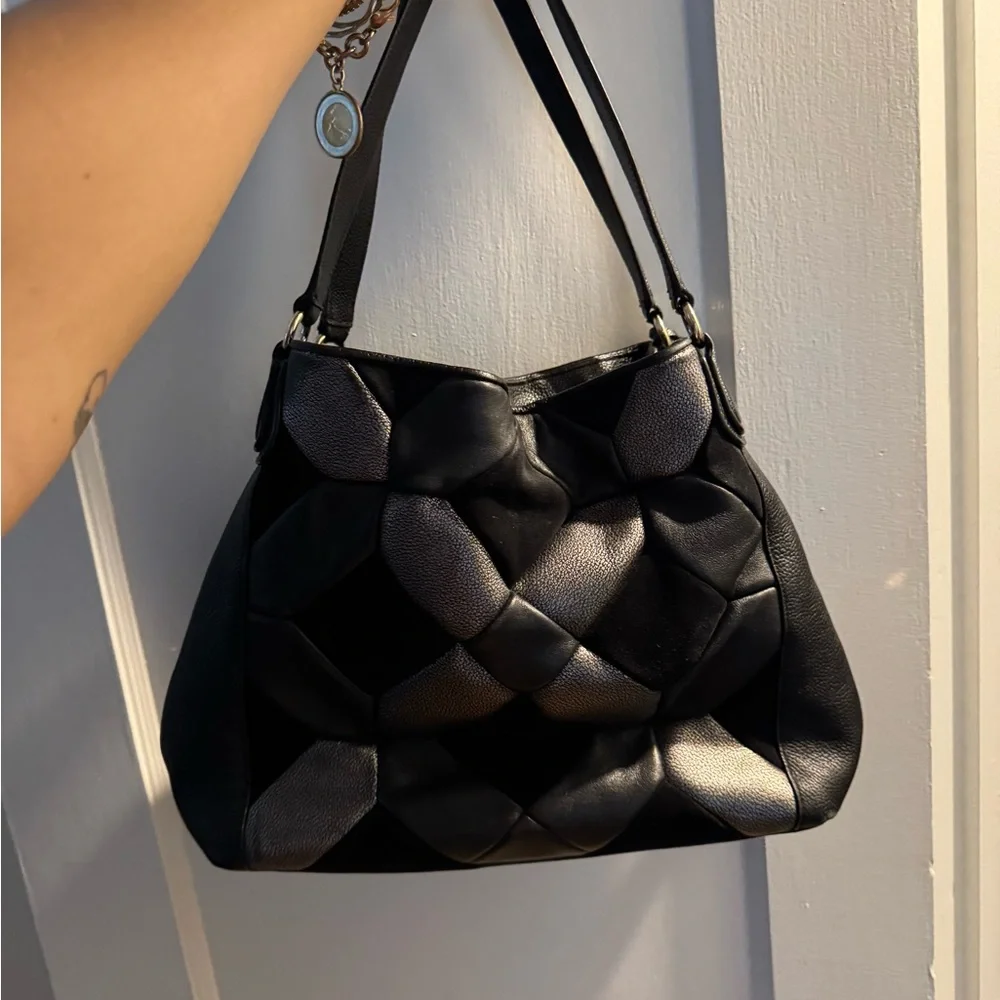 Coach Edie Patchwork Bag - Picture 2 of 7